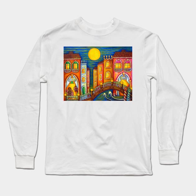 Venice Soiree Long Sleeve T-Shirt by LisaLorenz